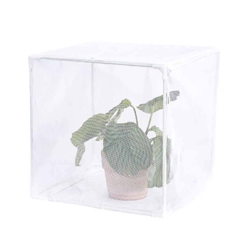  Plant Greenhouses Shelter With Ventilated Roof Frosts Resistant Cover For Tomatoes Berries Small Shrub