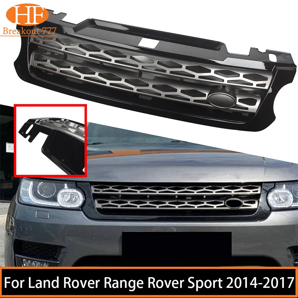 

Car Front Bumper Grille Radiator Mesh Racing Grill For Land Rover Range Rover Sport 2014-2017 2015 2016