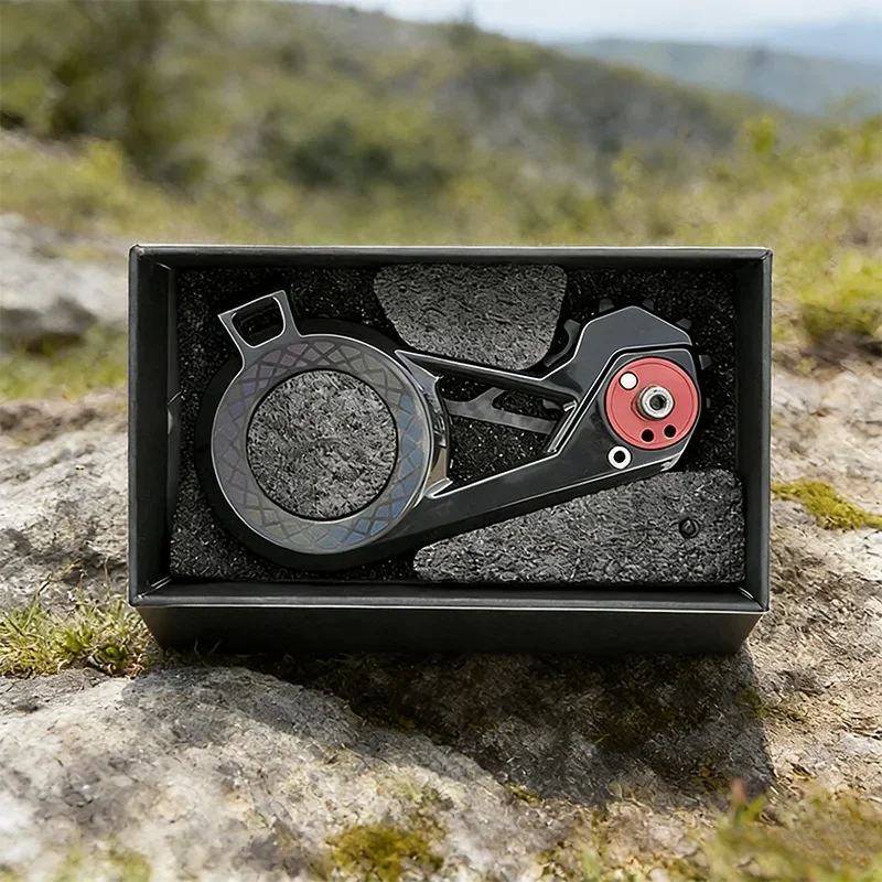 WHEELTOP EDS TX Carbon Fiber Pulley Cage Upgrade Kit with Ceramic Bearings Compatible with WHEELTOP TX Rear Derailleur