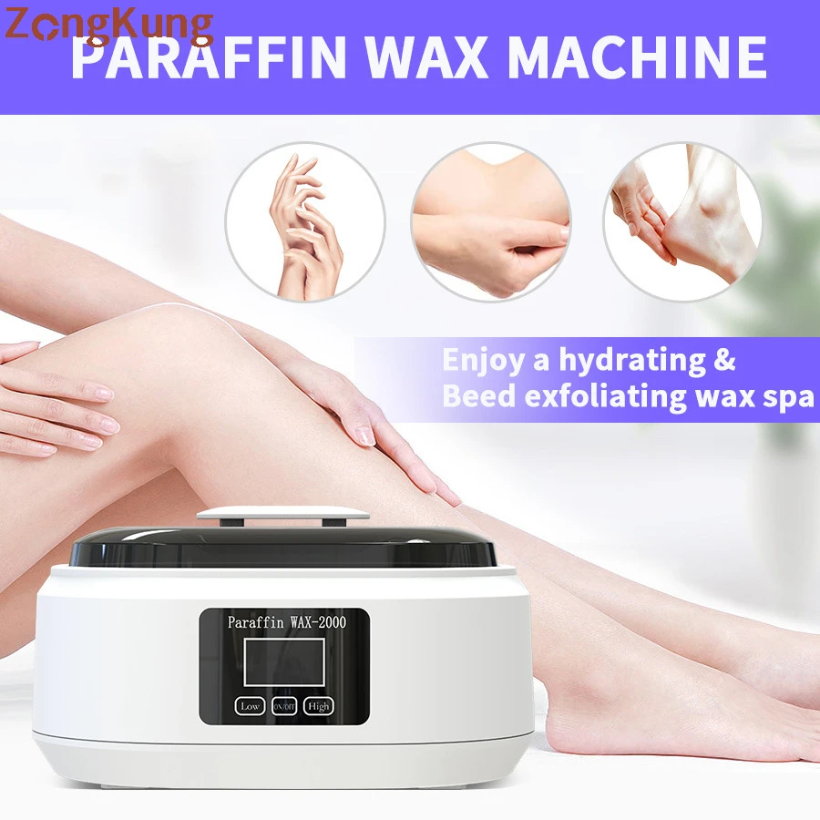 

Wax Machine Professional 2L Hair Removal Smart Wax Heater Paraffin Skin Care Paraffin for Hand Foot Body Spa Wax Melting Machine