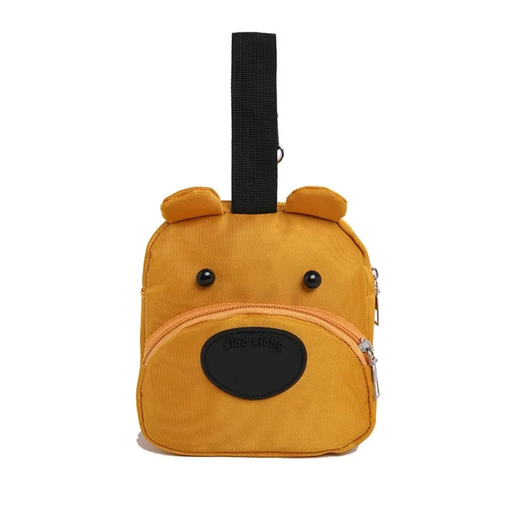 

Fashion Puppy Dog Bucket Bag All-match Korean Style Canvas Handbag Cosmetics Storage Bag Square Cartoon Phone Bag Travel