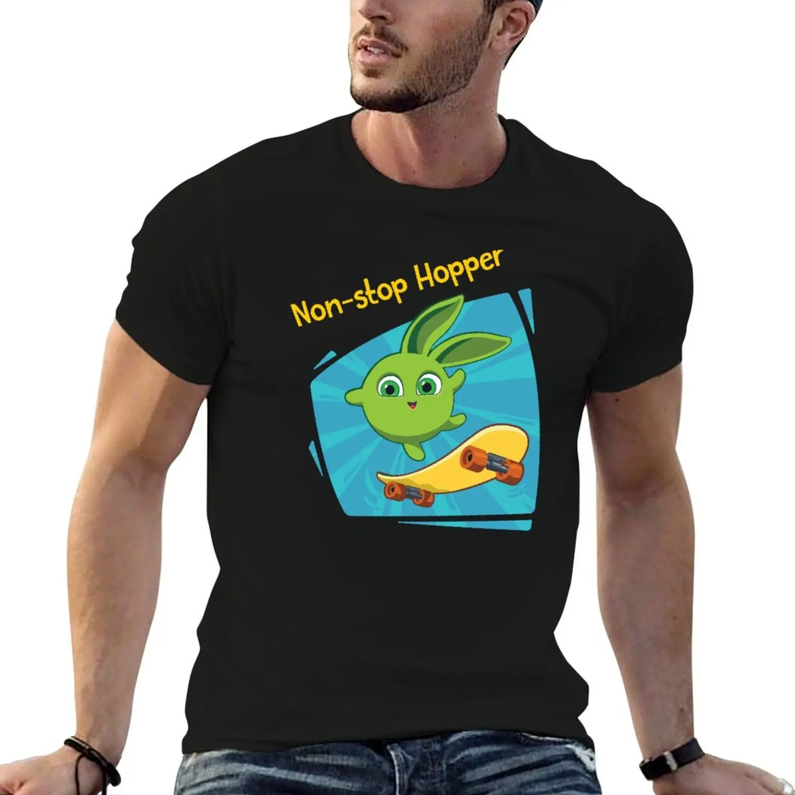 Sunny Bunnies - Non-Stop Hopper! T-Shirt sublime shirts graphic tee mens fashion