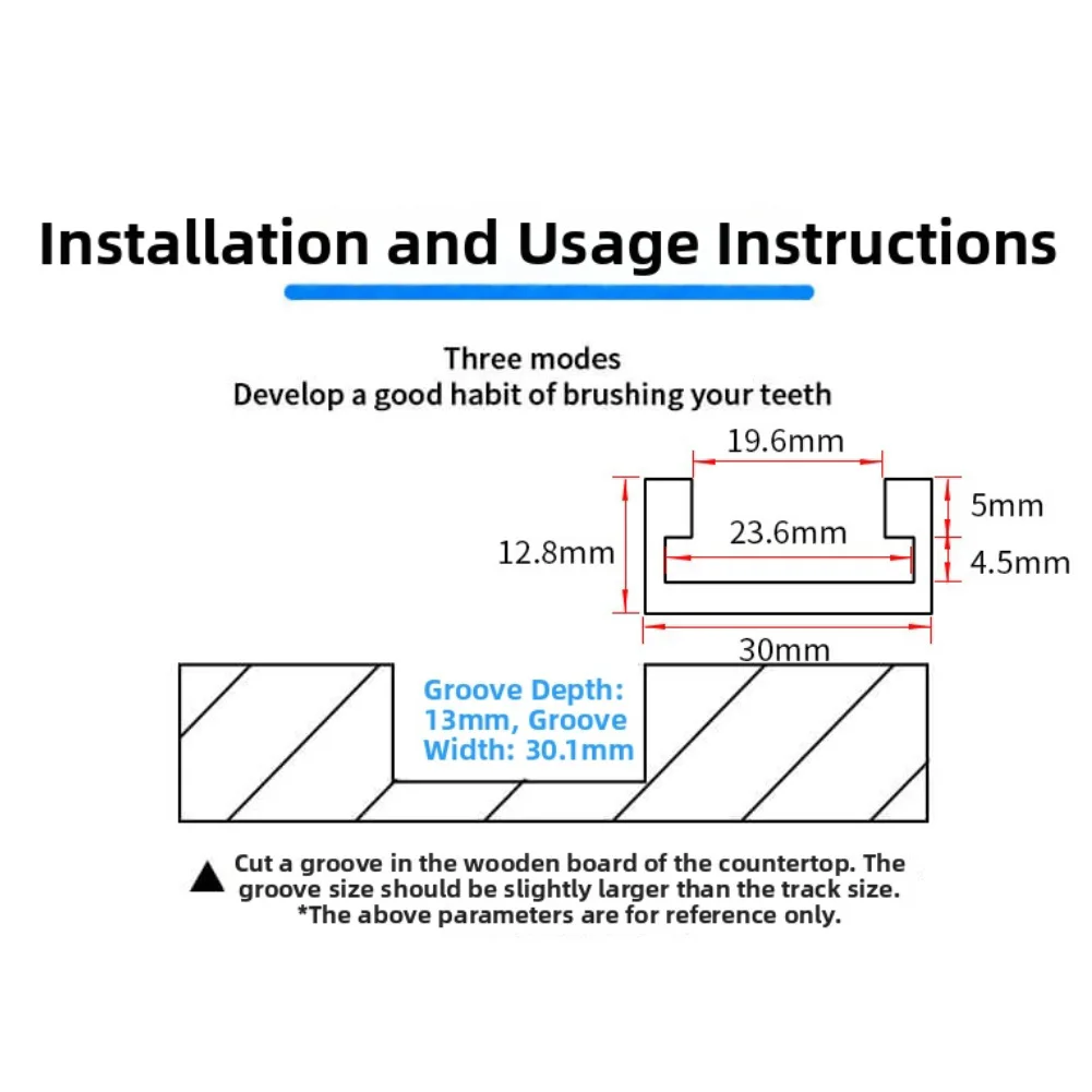 

Направляющая из алюминиевого сплава, слайдер под углом, регулируемый с винтами, влагостойкий для деревообрабатывающих настольных пил для Т-образных паза