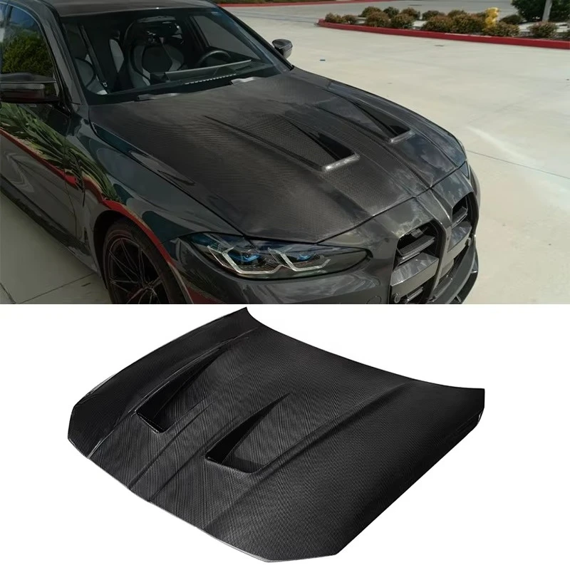 

For G80 G82 G83 M3 M4 Carbon Fiber Engine Cover 2021-2025 Body Engine Cover - Type