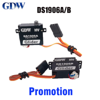 Fix-wing Servo GDW DS1906-A/B 3.2kg 8.4V 0.08sec High Speed Full Metal HV Digital Mini Servo  Glider DLG F3K 8g Replaces KST X08