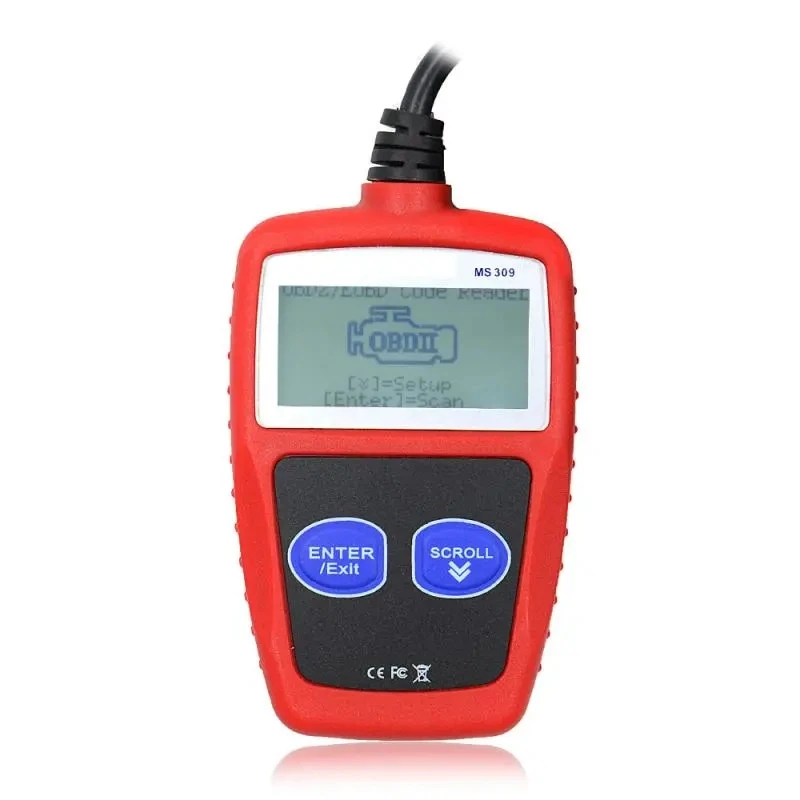 NEW OBD2 Ms309 CAN BUS Engine Reader Automotive Fault Diagnosis Instrument Multi-languages Car Diagnostic Instrument Tool yun yifree update 2 years launh x431 pro3s pad5 v2 0 auto obd2 full system ecu coding key programming escaner diagnostic tool