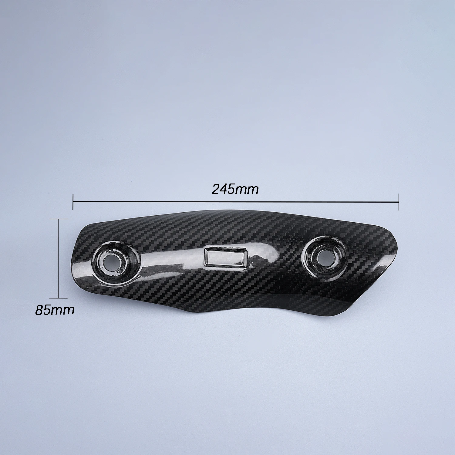 

For ZX4R Motorcycle Carbon Fiber Exhaust Small Cover Heat Shield Protective Modified Parts