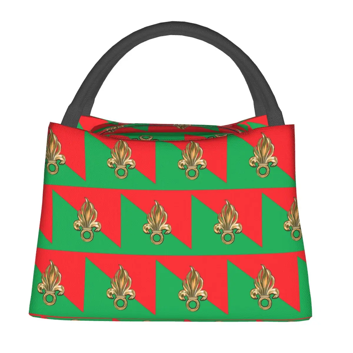 

French Foreign Legion Insulated Lunch Bag for Women Kids Leakproof Food Boxes Thermal Lunch Box Tote
