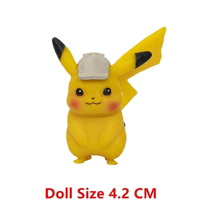 Pokemon Anime Actionfiguren-Set - Pikachu Sonnenelf Eevee Gengar Monster Cartoon-Modell Spielzeug Geschenk für Großhandelskäufe – Detail 25