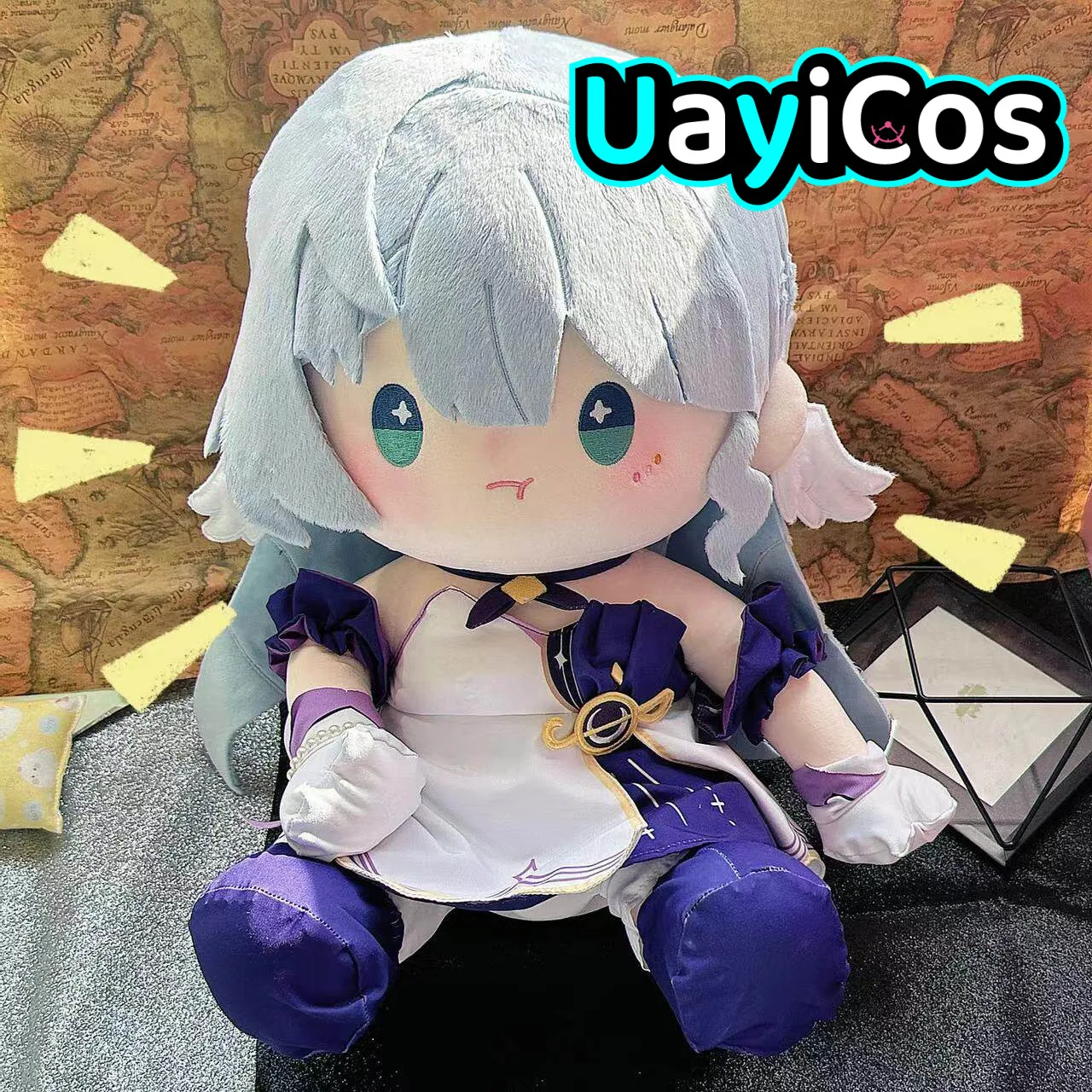 

In Stock 40cm Honkai：Star Rail Robin Stuffed Plushie Plush Doll Clothes Pillow Cartoon Ornament Anime Figure Game Toy Kids G