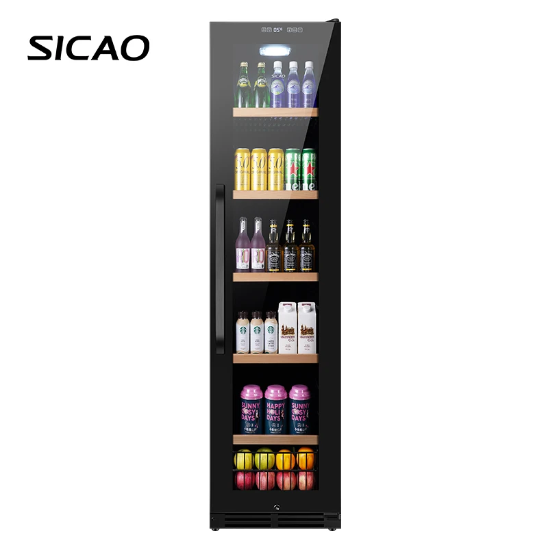 Underground Compressor Beer Cooler Wine Bottle Fridge for Beverages Refrigerator for Home Bar Basement Storage System Pro