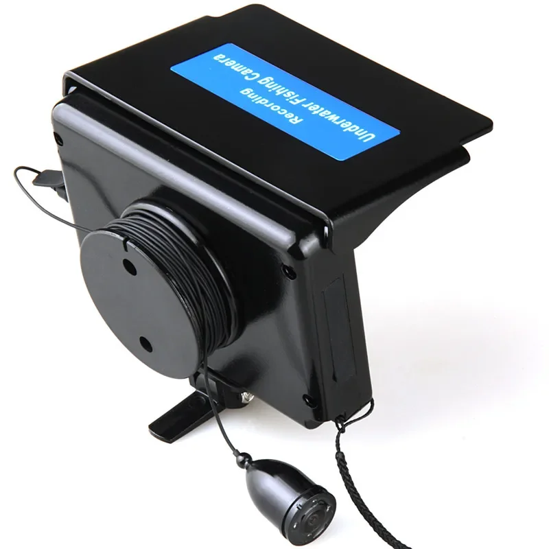 Low Power HD Waterproof 4.3 Inch Screen 20M Cable Underwater  Video Camera With DVR Function