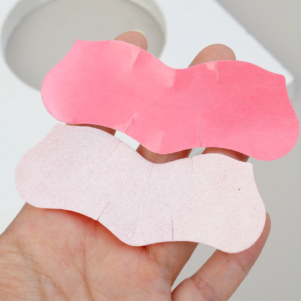 100 pezzi di toppe per punti neri al naso rosa Unisex senza punti neri tessuti rimuovi la pulizia profonda restringimento dei pori trattamento dell'acne staffe per il naso bellezza