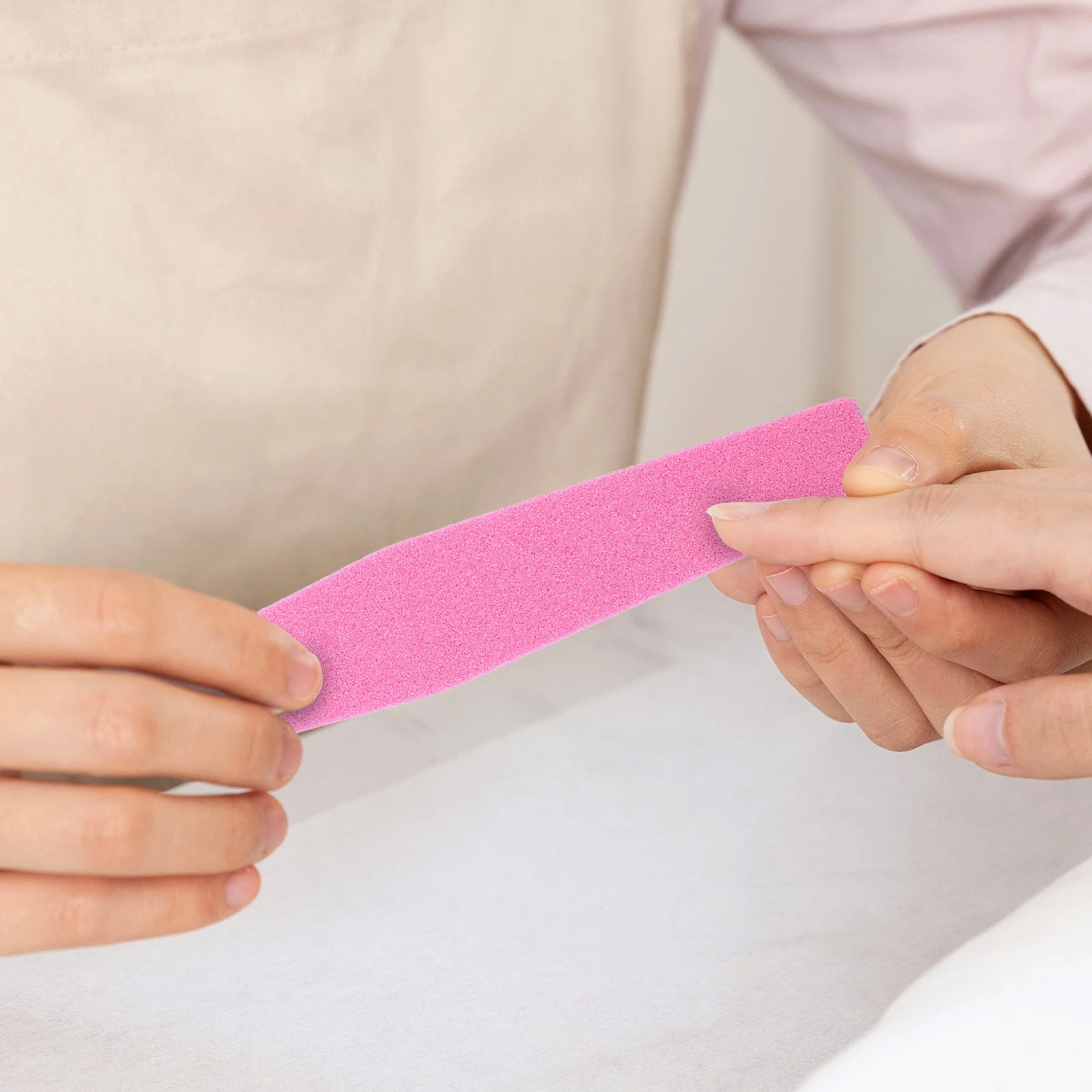 10 szt. Małe pilniki do paznokci dwustronne, lekkie narzędzia do manicure do naturalnych, akrylowych i żelowych paznokci, do polerowania.