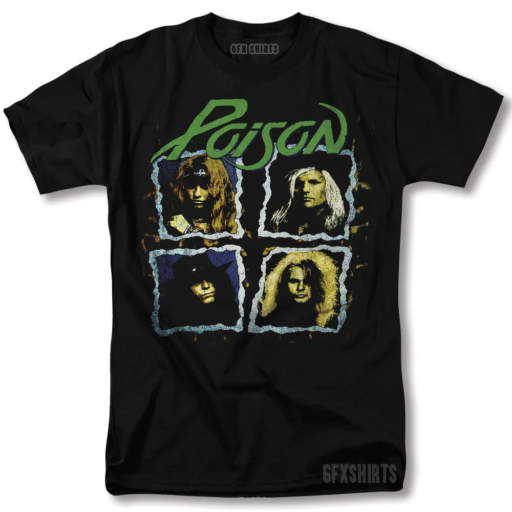 

Футболка Poison Rock Concert Merch Tour Vntg Design