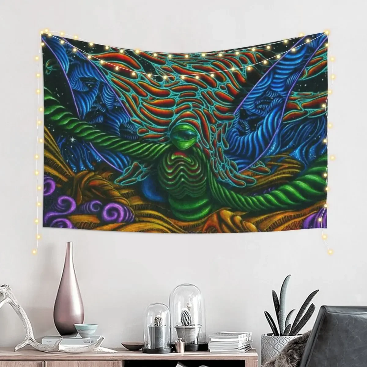 Alien Faery Tapestry Decorations For Your Bedroom Aesthetic Room Decors Decoration Pictures Room Wall Tapestry