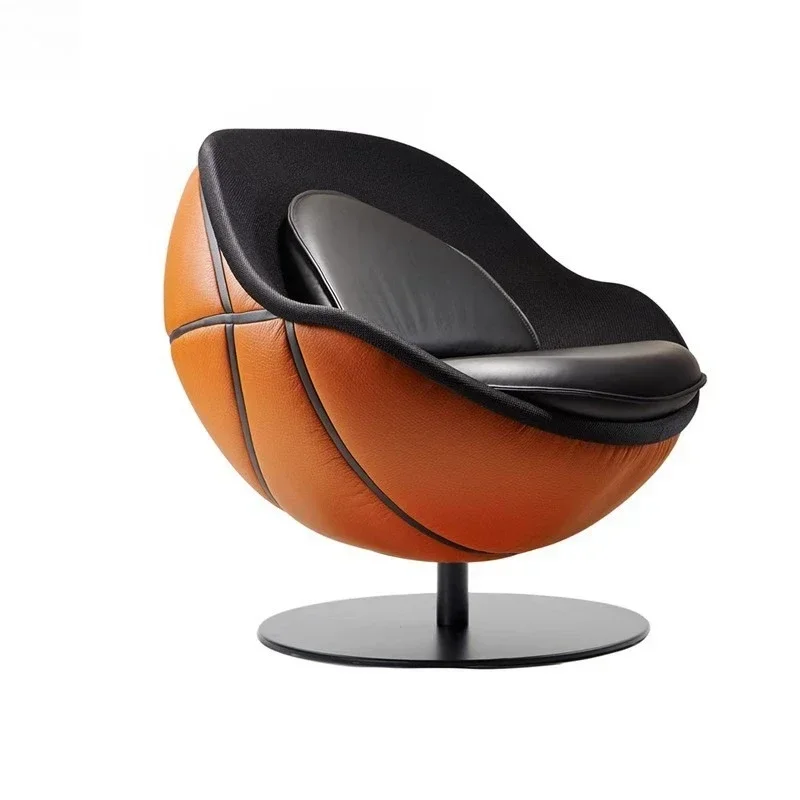 Nordic designer creative football sofa chair model room hall reception personality creative Internet celebrity