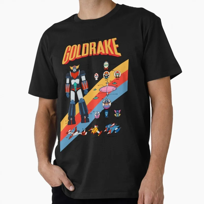 Camiseta con estampado de robot Ufo VHS - ITA, regalo de Anime, camiseta gráfica de robot Mecha de Manga japonesa, ropa Y2K, camisetas de todas las tallas, S-6XL
