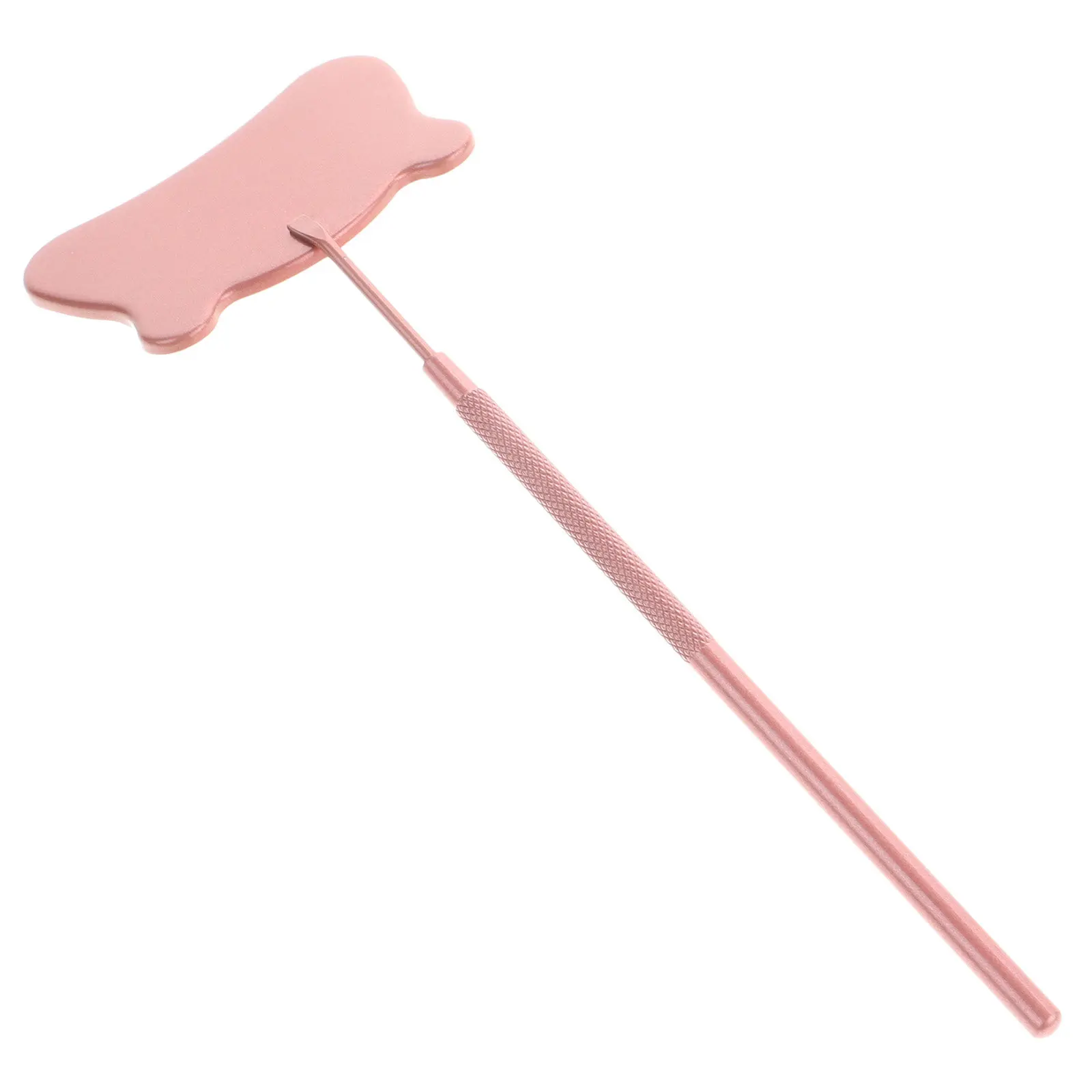 

Портативное зеркало для наращивания ресниц из нержавеющей стали с прозрачной стеклянной поверхностью, профессиональный инструмент для проверки макияжа