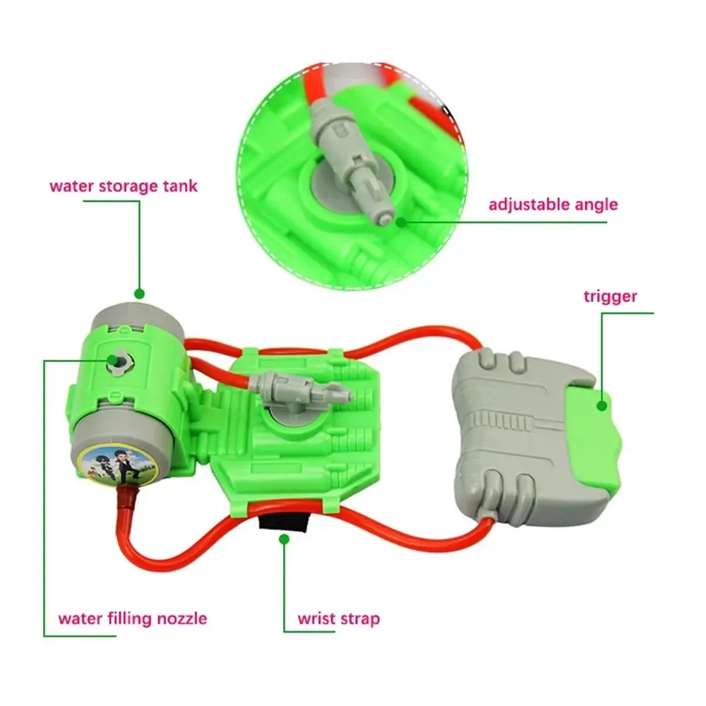 Pistola de agua portátil para niños pequeños, juguete de pulverización de mano para exteriores, playa, muñeca, regalos