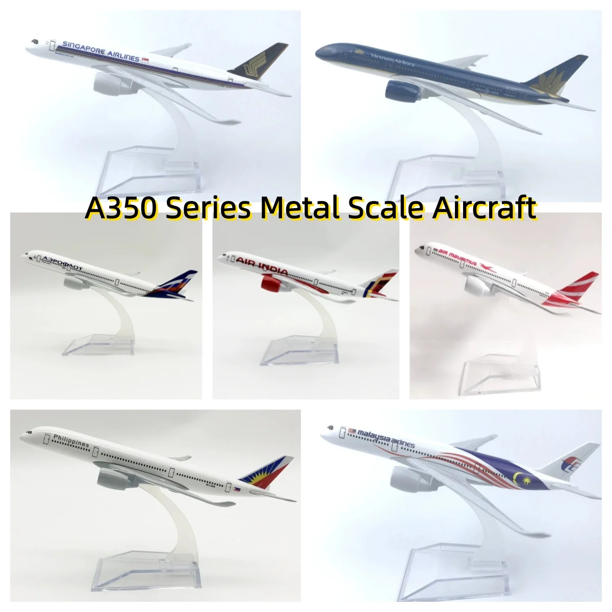 

Модель самолета a350, серия 16 см, металлическая модель самолета, детские игрушки, реплика миниатюрной модели самолета, сувенирная игрушка-самолет, коллекционная