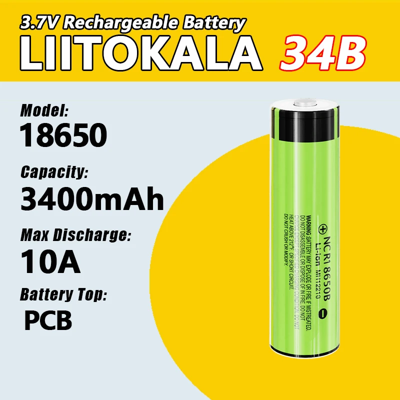 LiitoKala HG2 34B NCR18650B LT20A King4000 18650 3000mAh 3500mAh 4000mAh KING6000 21700 6000mAh Akku