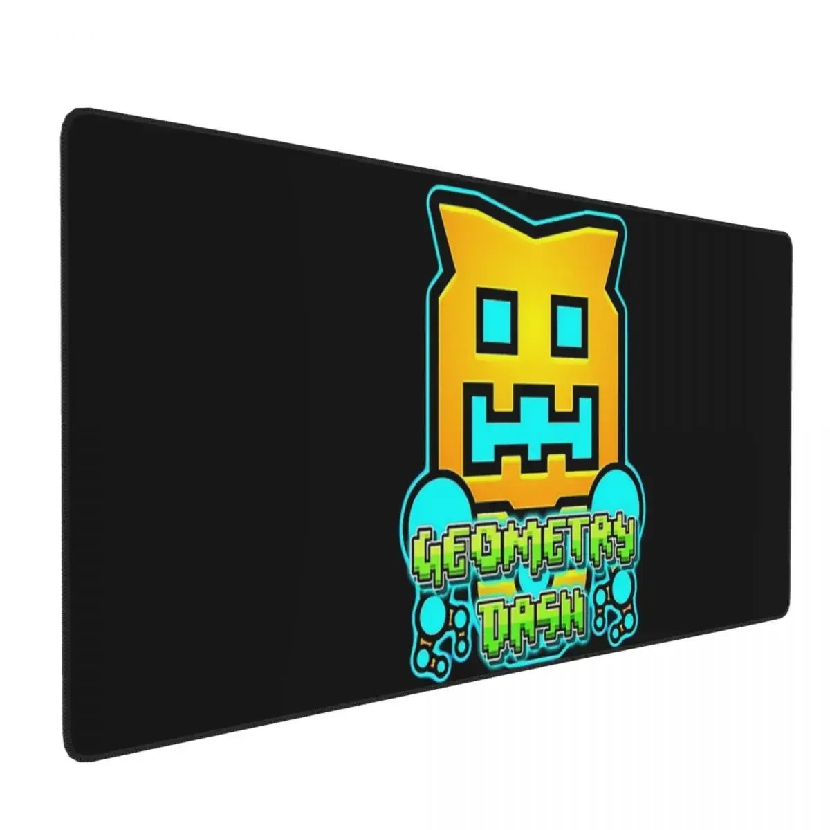Видеоигра Geometry Dash Большой коврик для мыши Компьютерная клавиатура Коврик для мыши Игровой ПК Ноутбук Настольный коврик Офисные аксессуары Настольные коврики