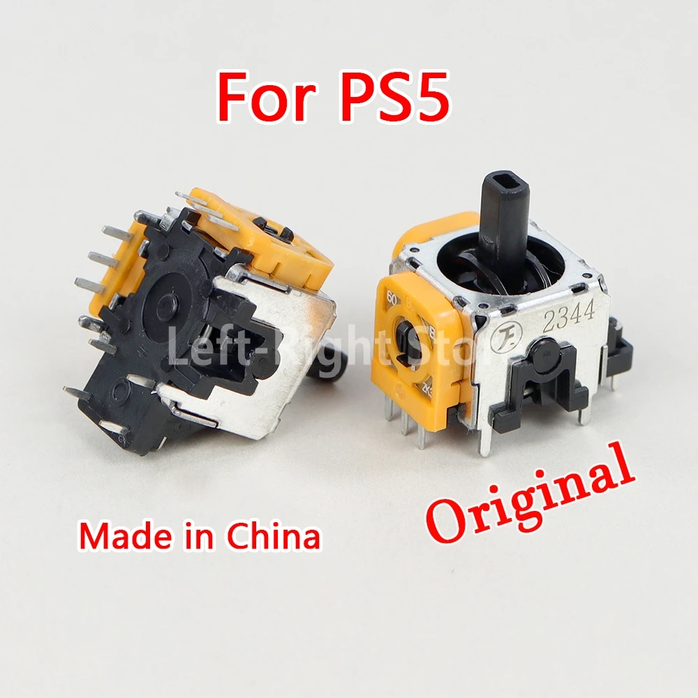 20PCS For PS5 2.3K Yellow 3D Analog For Playstation 5 Controller Joystick Sensor Module Potentiometers