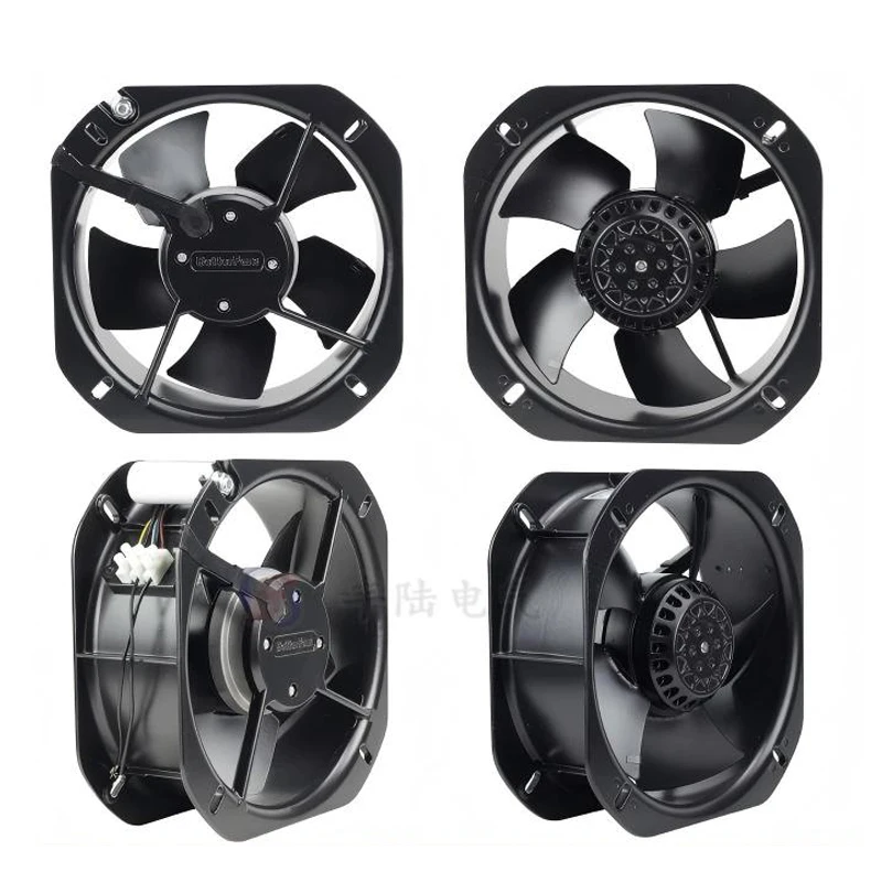 Industrial Axial Flow Cooling Fan Beder 20060 22580 225x225x80mm 200FZY2-S/3-S/6-S/7-S/8-S AC220V 380V 0.3A 0.4A Exhaust Fan