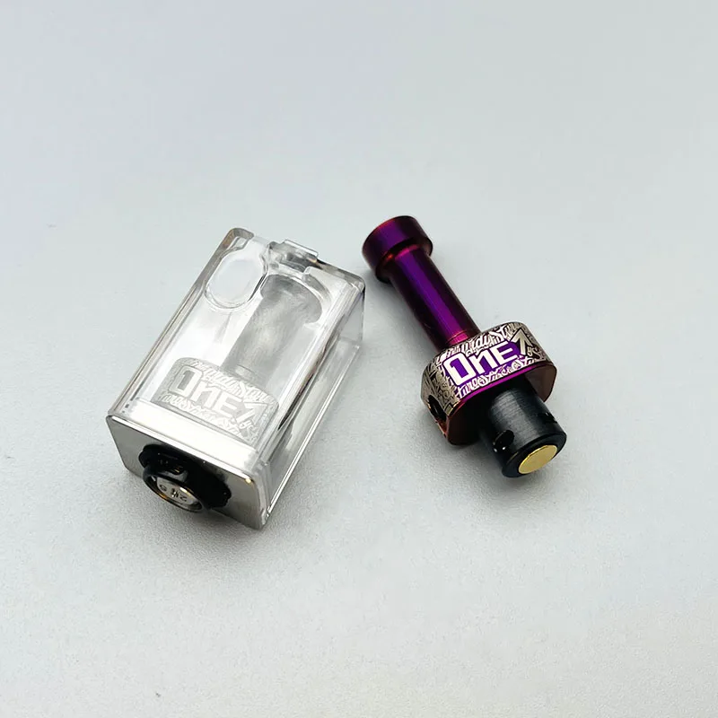 DSXvape Sturdy ONE 스타일 Oneup 업그레이드 RBA 탱크 키트 316SS, Air Pins1/2/2.5/3.0/4.0mm, Billet Box boro/Dotaio Aio Mod용