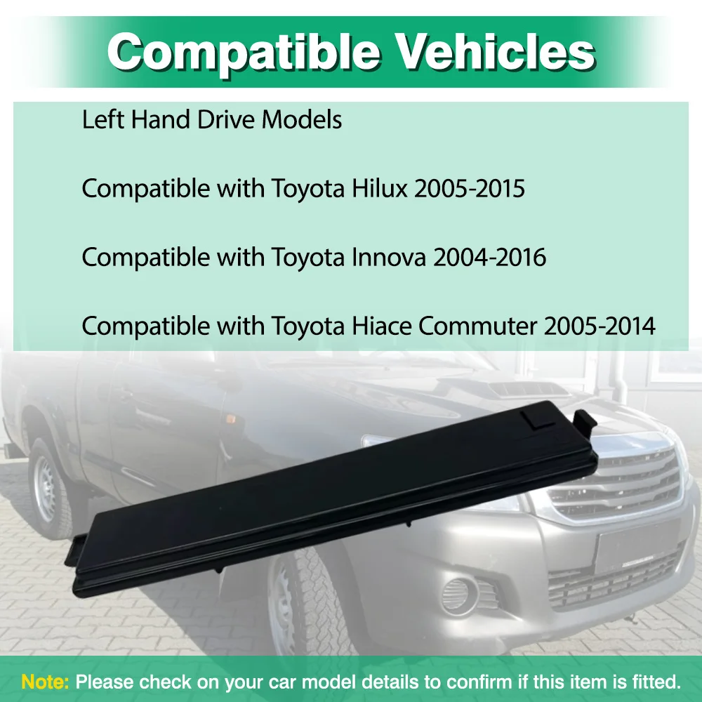 For Toyota Hilux Innova Hiace Commuter 2005 2006 2007 2008 2009 2010-2014 Car Cabin Air Filter Cover 88548-0K020 88548-0K010