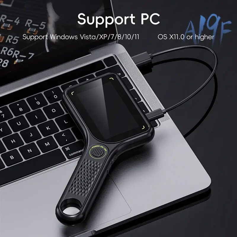 

A19F-500X Handheld Magnifier Handheld Digital Microscope For Repair Welding Scientific Research