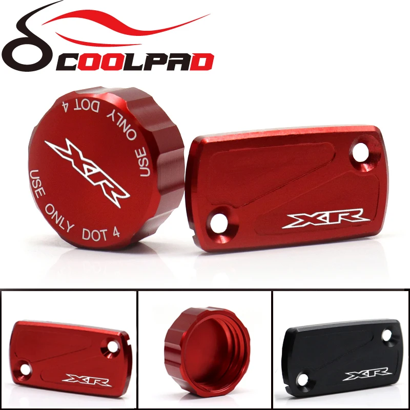 Przednia tylna pokrywa zbiornika hamulca do HONDA XR650R 2000 XR250R XR400R 1996-2004 XR 650 400 250 Motocyklowe korki pompy oleju