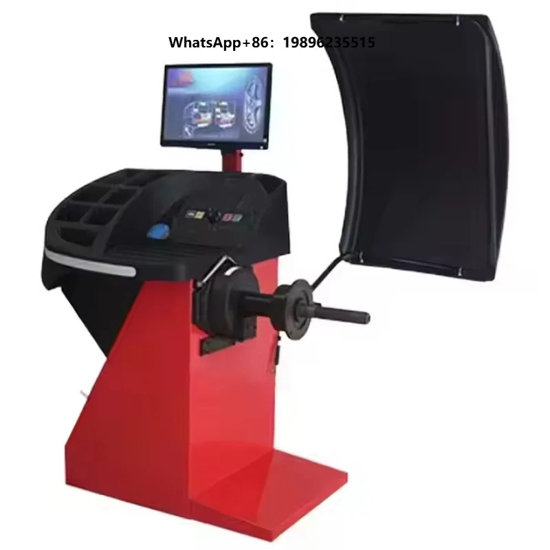 Car Tyre Balancer Car Wheel Balancing Machine Automatic Repair Alignment Tool Car Tire Balancer with Computer Screen