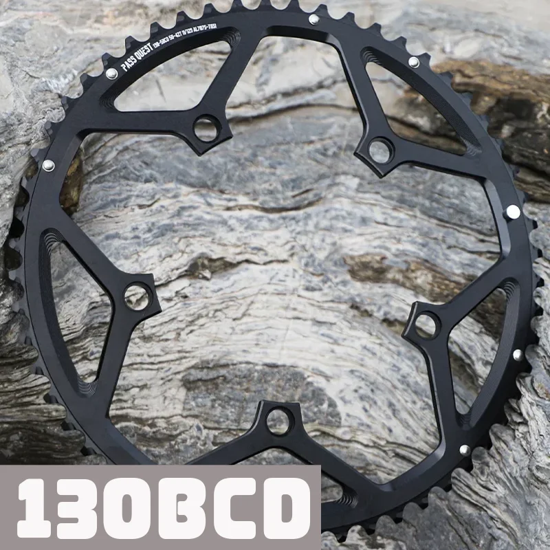 

130bcd 5 Bolt 56 54 53 42 40 39 Chainring Narrow Wide Double Ring With Chain Sprocket 11 12 Speed Road Bike