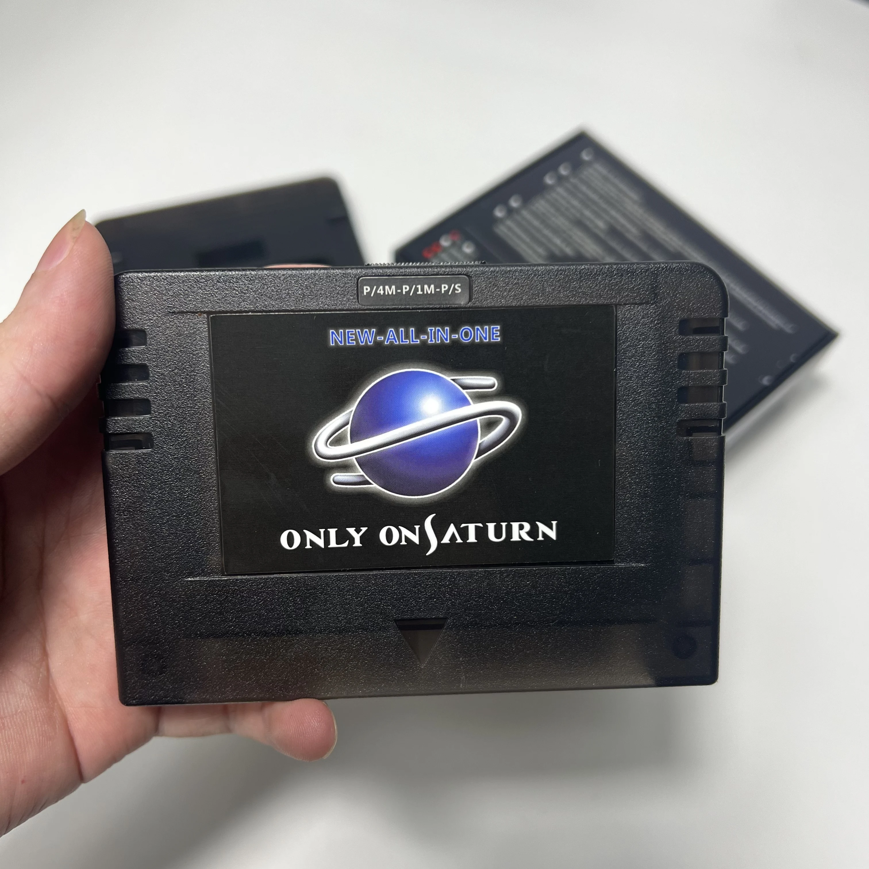 Para SEGA SATURN Pseudo Saturn KAI, Videojuego Nuevo 4 en 1 con Lectura Directa, Tarjeta de Memoria RAM de 1MB/4M, Disco Duro Retro de 8MB