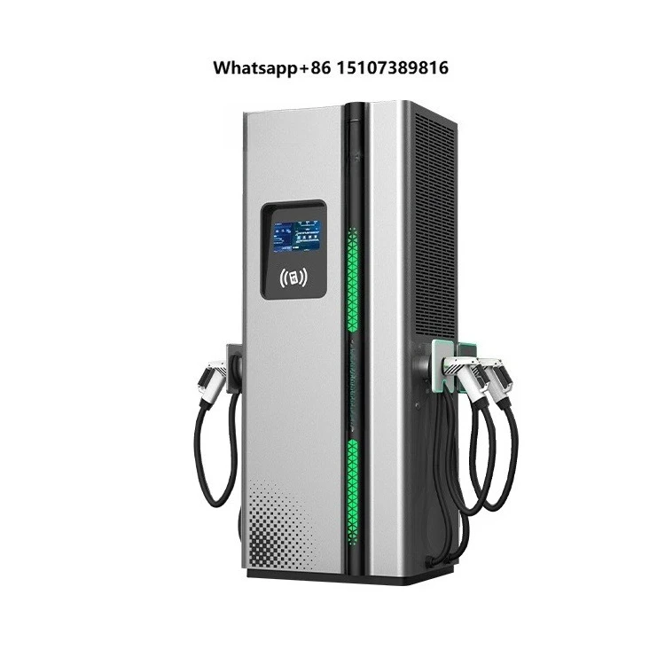 Cheap New Energy 22KW/4G Solar AC/DC EV Charger OCPP 2.0.1 Compliant Three Guns CCS2 CHAdeMO Type Floor-Mounted Charging Station