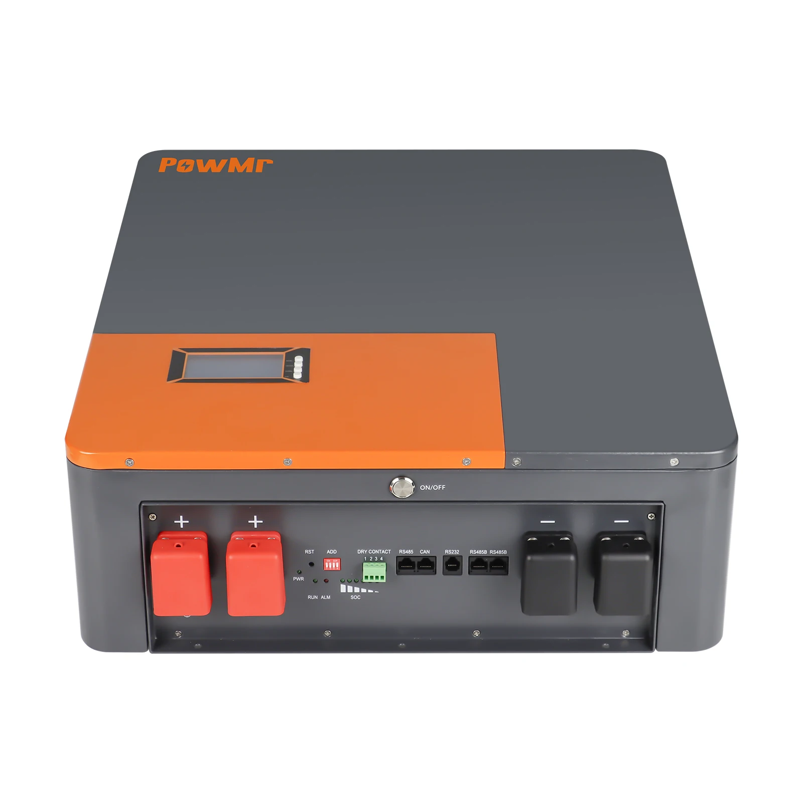 PowMr 100AH 51.2V 200AH 51.2V بطارية LifePO4 مثبتة على الحائط 5KWh 10KWh تخزين الطاقة بطارية ليثيوم أيون