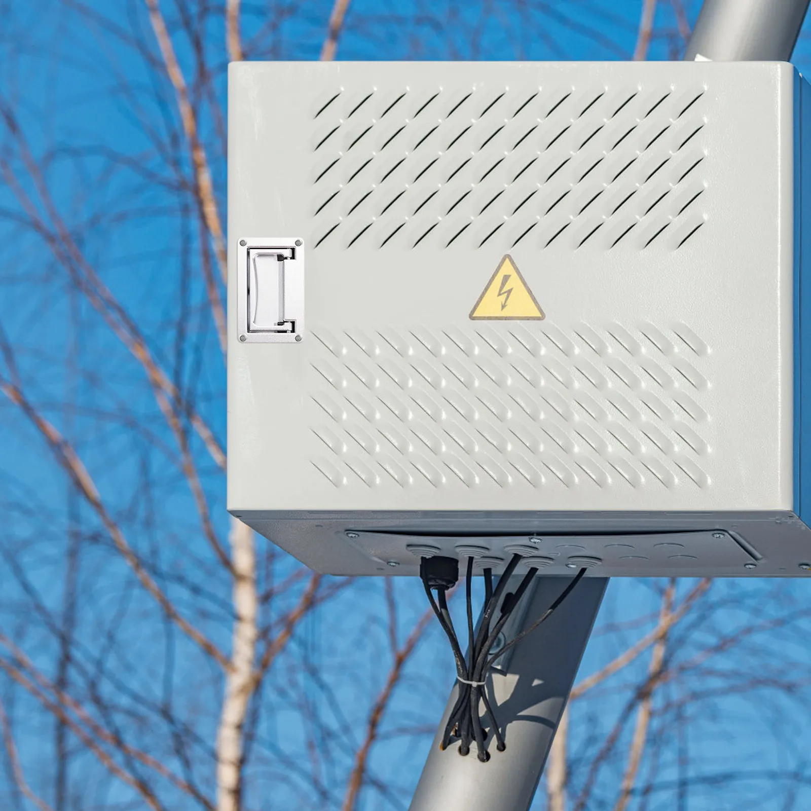 

Врезная ручка для шкафа из цинкового сплава, для ящиков инструментальных ящиков и электрических коробок, сверхпрочная, с высокой нагрузочной способностью, устойчивая к выцветанию и коррозии