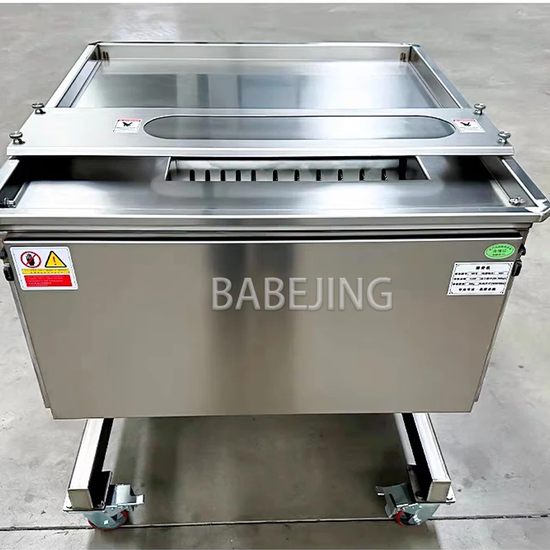 Commercial Automatic Bone Cutting Machine QGJ-500 5.5KW Electric Bone Cutter 800-1000KG/H Processing Capacity Meat Bone Saw for