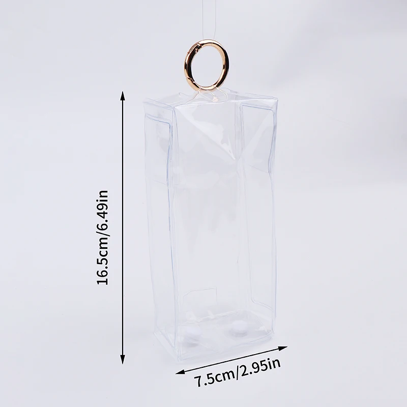 Cute Dolls, Jewelry Transparent Storage Bag, Keychain Dust Cover