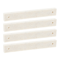 4 Pcs Bike Brake Pads Exercise Bike Brake Block Fitness Bike Brake Parts Sports Bike Brake Supplies Wool Felt Material