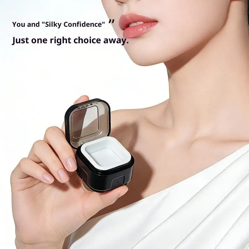 Mini Wax Heater Machine Silicone Bowl Wax Warmer Nose Ear Hair Removal Waxing Kit Wax Bean Wax Heating Melting Pot Melter