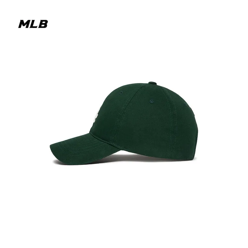 قبعة بيسبول بحروف LA باللون الأخضر من MLB، قبعة شمس متعددة الوظائف للزوجين