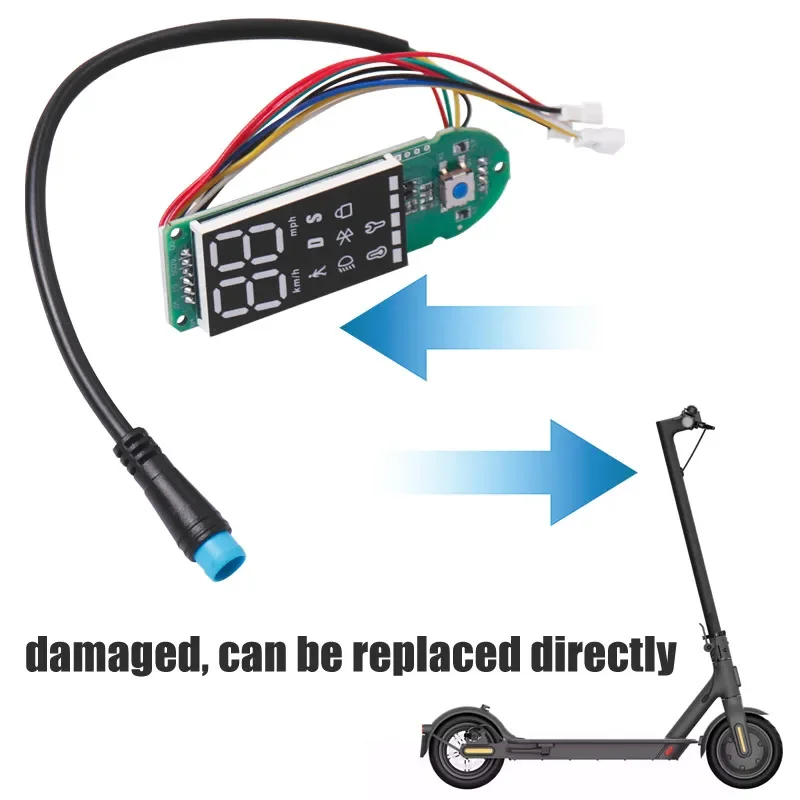 Bluetooth Dashboard With Display Screen Protective Cover For Xiaomi Pro 2 Electric Scooter Accessories Bt Circuit Board Parts