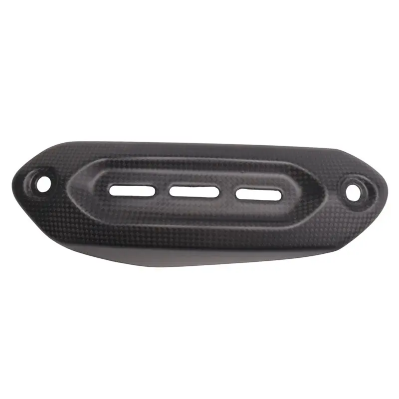 Latest Real Carbon Fiber Motorcycle Accessories Exhaust Cover Protector Heatshield For DUCATI Hypermotard 950 939 821 RVE SP