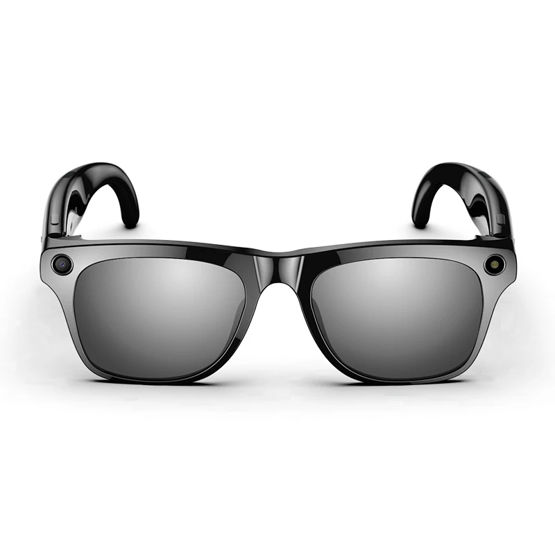 Smart Glasses 100W Camera Anti-shake Video Recording Music Control Photo Recognition Bluetooth Call Sports Sunglasses Waterproof