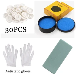 2/4PCS Watch Repair Tool Anti static Disposable Finger Rubber Gloves Non-slip Finger Cots Waterproof Paste for Watch Repair Set