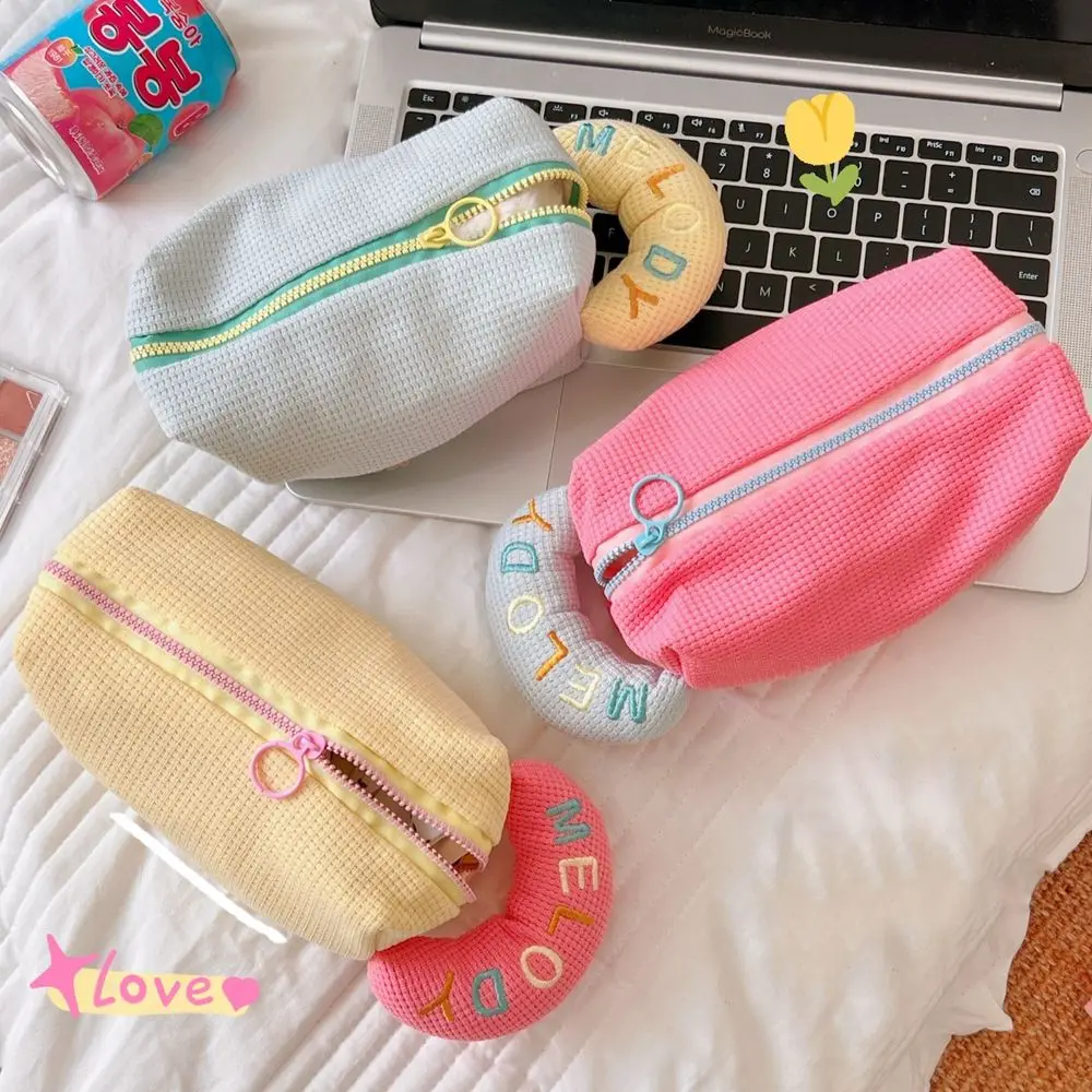 

Fabric Wristband Bag Pencil Box Cosmetic Cases Wash Pouch Makeup Brush Bag Storage Bag Cosmetic Bag Stationery Bag Makeup Bags