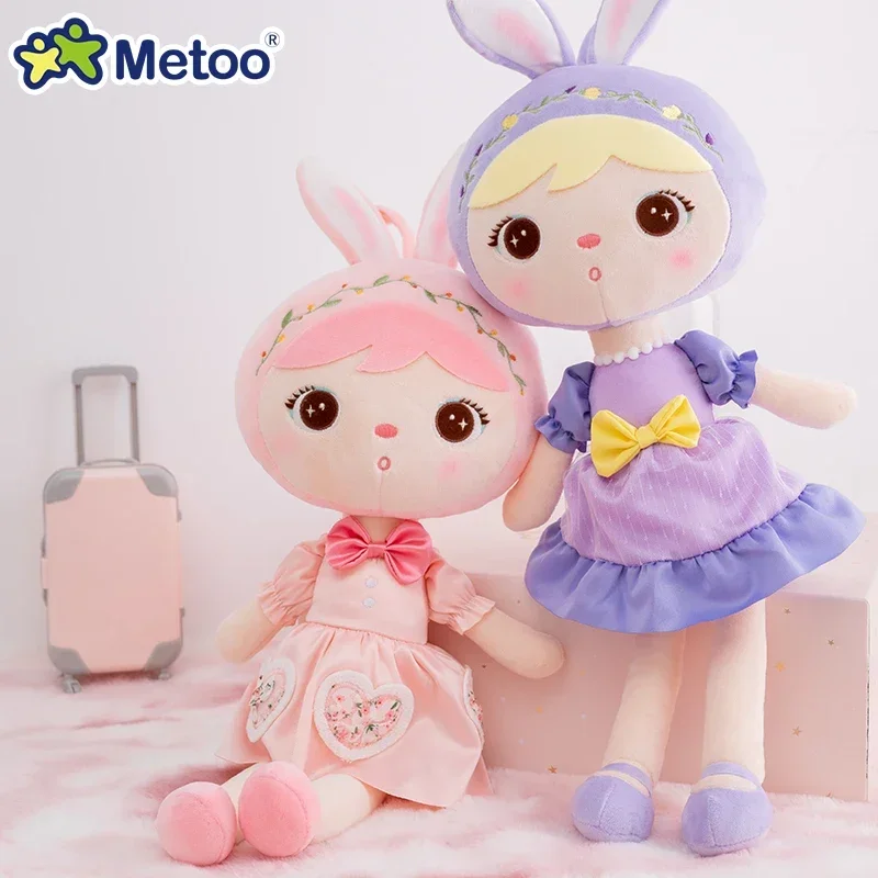 

2023 New Design 53cm Original Metoo Plush Jibao Kepple Dolls In Lolita Style With Fashion Dress For Children As Christams Gift